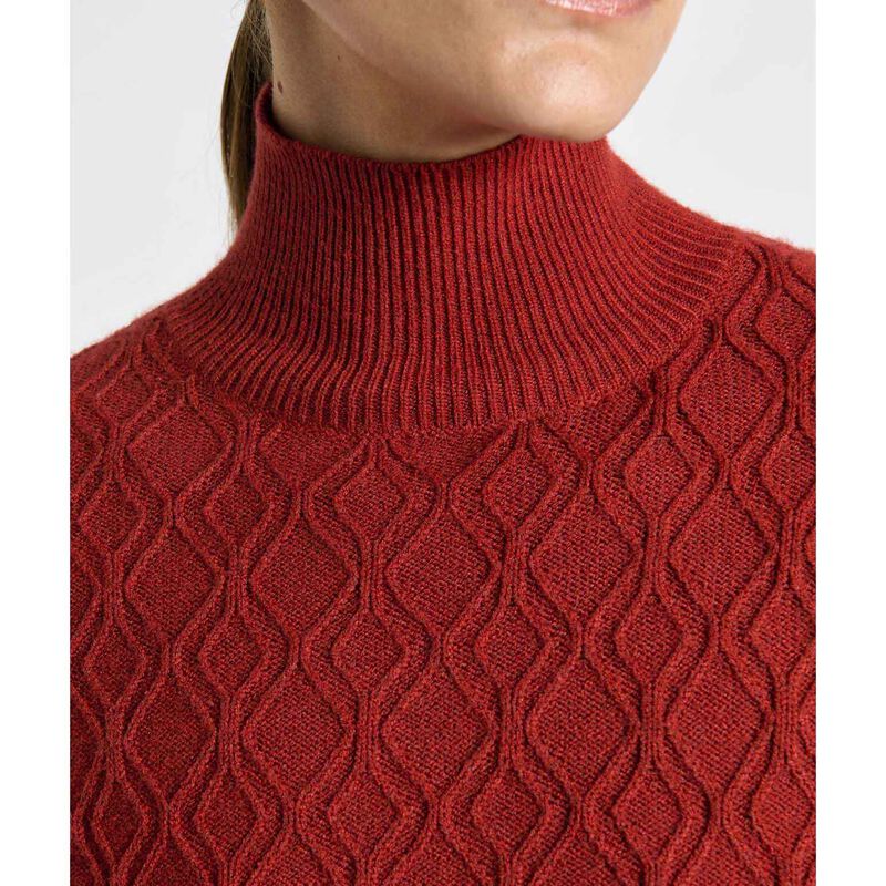 Cue Textured Funnel Neck Sweater image number 2